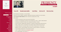 Desktop Screenshot of pressence.com.pl